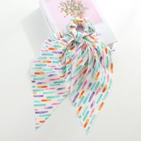 Korea New Creative Horizontal Ribbons Hair Scrunchies sku image 1