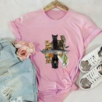 Women's Short Sleeve Printing Casual Fashion Printing sku image 14