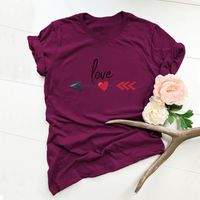 Women's Short Sleeve Printing Casual Fashion Printing sku image 17