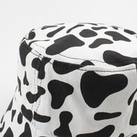 Fashion New Cute Cow Pattern Fisherman Hat main image 4