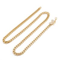 Simple Single Layer Butterfly Waist Chain main image 4