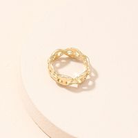 Simple Fashionable Chain Hip-hop Ring main image 3