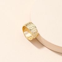 Simple Fashion Letter Hip-hop Ring main image 1