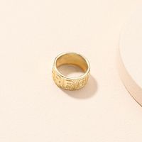 Simple Fashion Letter Hip-hop Ring main image 3