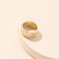 Simple Fashion Letter Hip-hop Ring main image 4