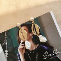 Nouvelles Boucles D&#39;oreilles En Perles De Mode main image 5