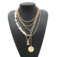 Simple Exaggerated Multi-layer Necklace sku image 1