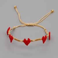 Miyuki Rice Beads Hand-woven Love Beaded Bracelet sku image 1