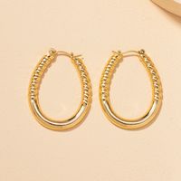 Fashion Simple Metal Earrings sku image 1