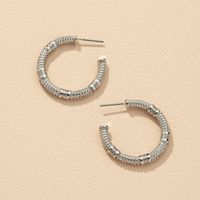 Wholesale Fashion C-shaped Alloy Earrings sku image 2