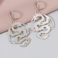 Fashion Metal Dragon Earrings main image 3