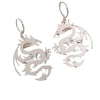 Fashion Metal Dragon Earrings main image 6