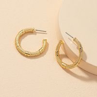 Wholesale Fashion C-shaped Alloy Earrings main image 1