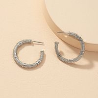 Wholesale Fashion C-shaped Alloy Earrings main image 3