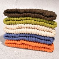 Korean Simple Knitted Plush Headband main image 5