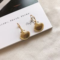 New Ocean Style Starfish Shell Pearl Earrings main image 3