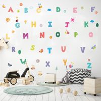 New Simple 26 English Letters Stickers main image 3