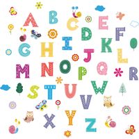 New Simple 26 English Letters Stickers main image 6