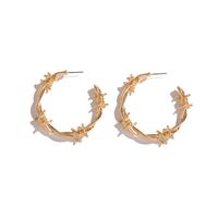 Wholesale Fashion C-shaped Retro Earrings main image 6