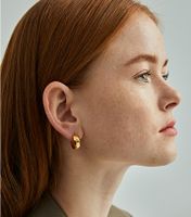 Simple Fashion Metal C-shaped Earrings main image 3