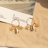 Fashion Retro Ocean Shell Earrings main image 1