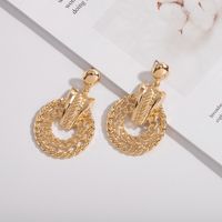 New Circular Hollow Fashion Earrings main image 5