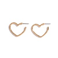 Alloy Geometric Heart Simple Earrings main image 6