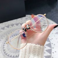 New Korean Simple Metal Polygonal Glasses main image 3