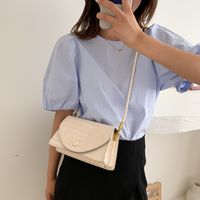Pure Color One-shoulder Fashion Bag main image 5