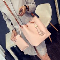 New Fashion Tassel Mother And Child Bag main image 5