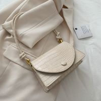Pure Color One-shoulder Fashion Bag sku image 1