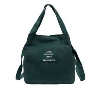 New Fashion Canvas Small Bucket Bag Shoulder Bag sku image 4