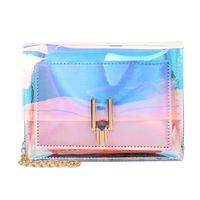 Korean Fashion Wild Laser Chain Shoulder Bag sku image 2