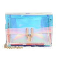 Korean Fashion Wild Laser Chain Shoulder Bag sku image 3