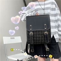 Retro Woolen Cloth Backpack sku image 2