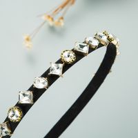 Neues Mit Diamanten Besetztes Perlenstirnband Aus Retro-barocklegierung main image 5