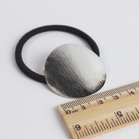 Simple Round Alloy Hair Rope main image 6