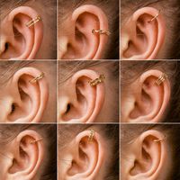 New Metal C-shaped Ear Bone Clip main image 1