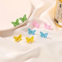 Fashion Simple Butterfly Earrings main image 2