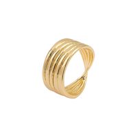 Glossy Irregular Geometric Ring sku image 3