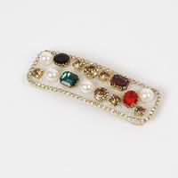 Colorful Diamond Retro Hair Clip sku image 3