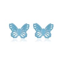 Mode Einfache Schmetterlingsohrringe sku image 2