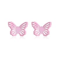 Fashion Simple Butterfly Earrings sku image 3