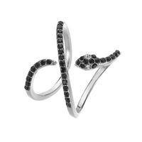 Fashion Snake Punk Style Open Ring sku image 2