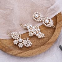 Flower Butterfly Pearl Hairpin Wholesale main image 1