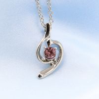 New Simple Diamond Lucky Angel Soft Crystal Necklace main image 5