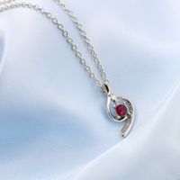 Neue Einfache Diamant Lucky Angel Weiche Kristall Halskette sku image 1