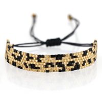 Inlaid Zircon Leopard Print Bracelet sku image 1
