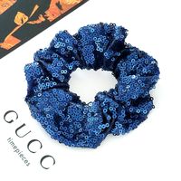 Sequined Fluorescent Simple Hair Scrunchies sku image 3