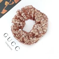 Sequined Fluorescent Simple Hair Scrunchies sku image 6